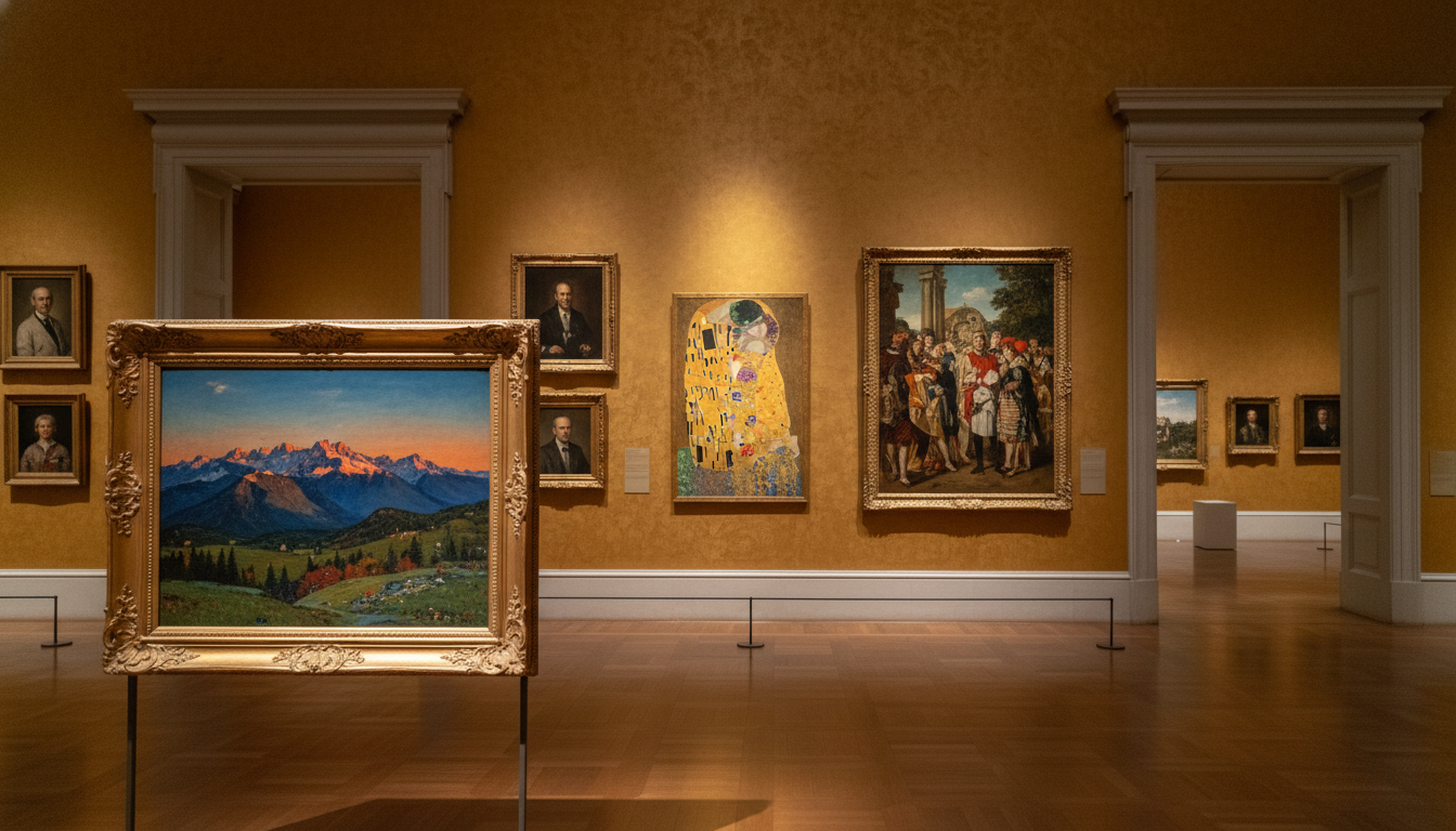berühmte Gemälde aus Österreich