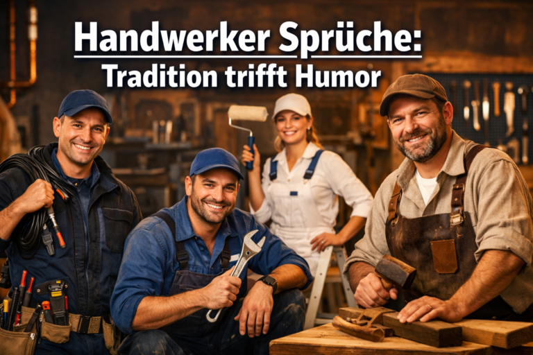 handwerker sprüche